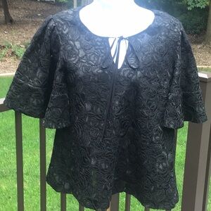 Co.black lace top